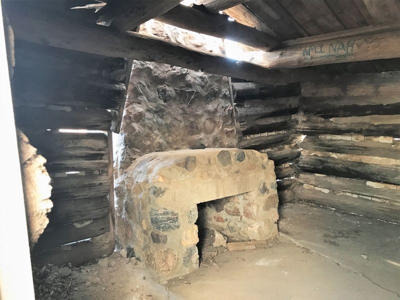 Inside Replica First Schoolhouse. Click for full size. Inside Replica First Schoolhouse image. Click for full size.