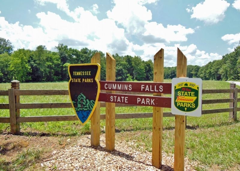 Cummins Falls State Park Entrance. Click for full size. Cummins Falls State Park Entrance image. Click for full size.