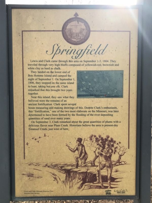 Springfield Marker. Click for full size. Springfield Marker image. Click for full size.