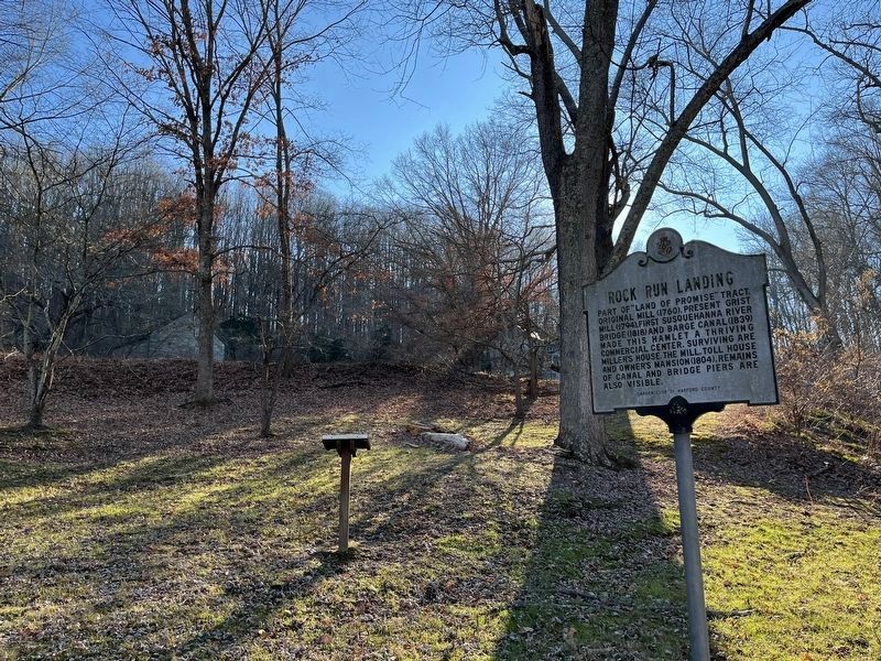 Rock Run Landing Marker. Click for full size. Rock Run Landing Marker image. Click for full size.