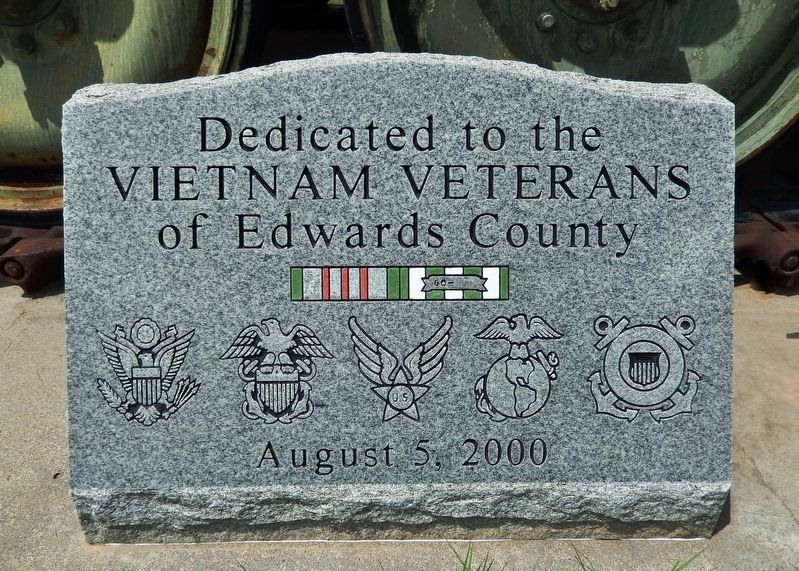 Edwards County Vietnam Veterans Memorial image. Click for full size.