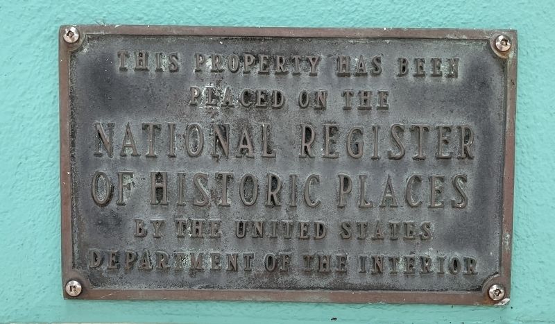 224 South Beach Street Marker image. Click for full size.