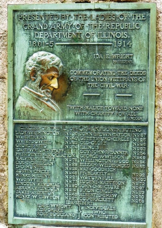 Commemorating the Deeds of the Union Veterans of the Civil War Marker image. Click for full size.