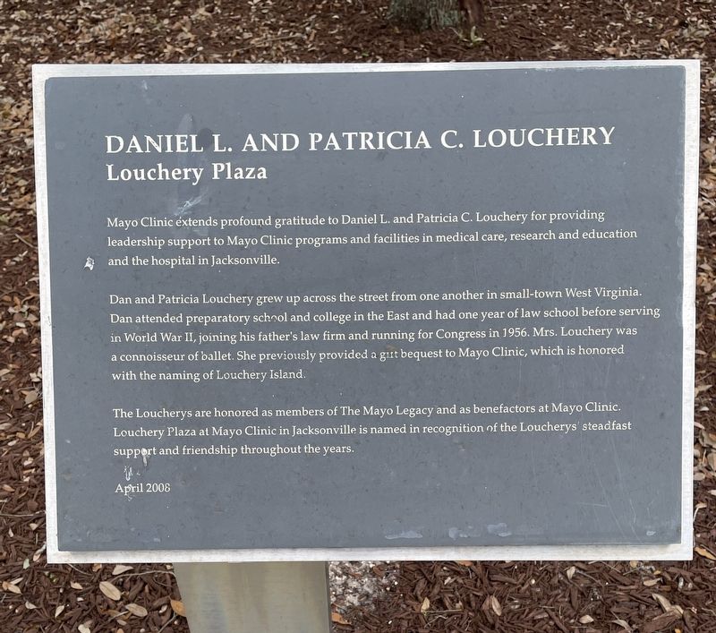 Daniel L. and Patricia C. Louchery Marker image. Click for full size.