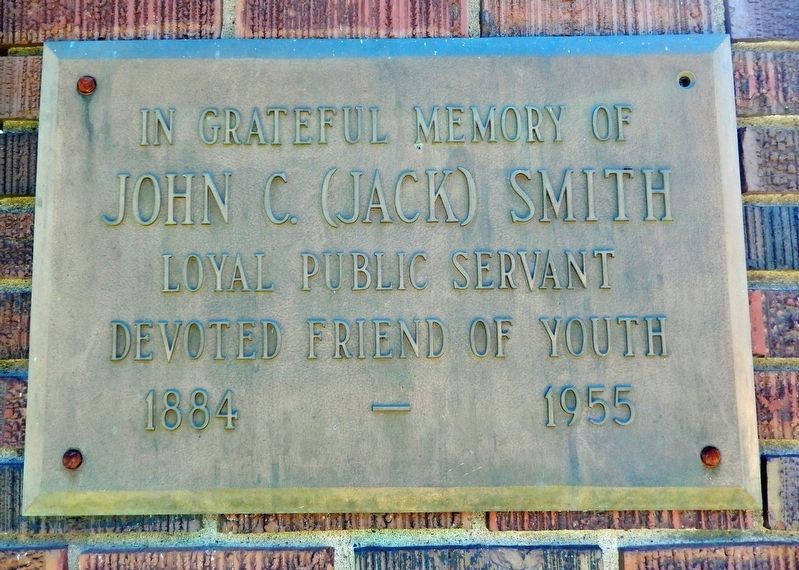 John C. (Jack) Smith Memorial image. Click for full size.