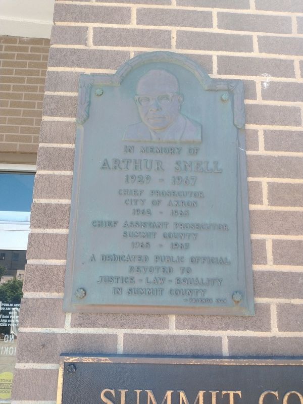 In Memory of Arthur Snell Marker. Click for full size. In Memory of Arthur Snell Marker image. Click for full size.