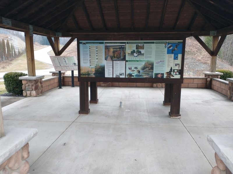 The Covered Bridges Of Ashtabula County Marker. Click for full size. The Covered Bridges Of Ashtabula County Marker image. Click for full size.