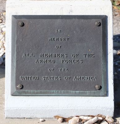 Veterans Memorial Marker. Click for full size. Veterans Memorial Marker image. Click for full size.