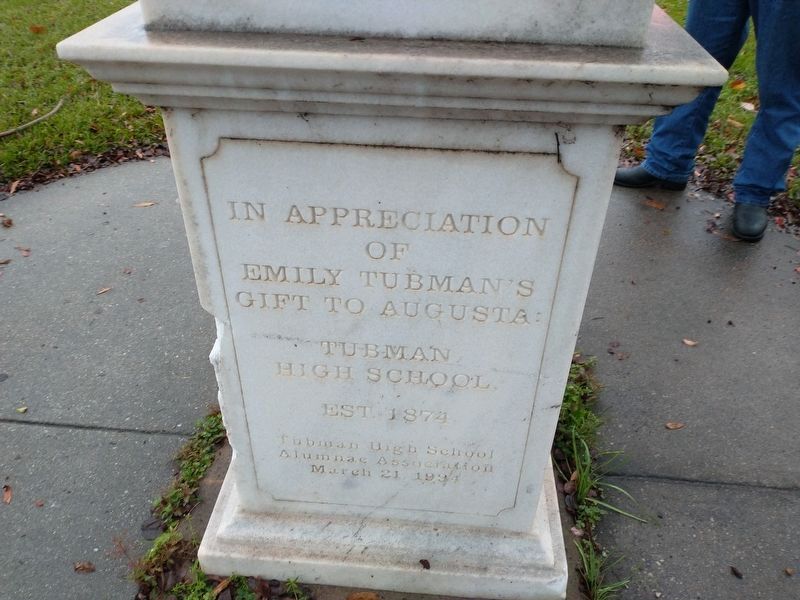 Emily Tubman Monument image. Click for full size.