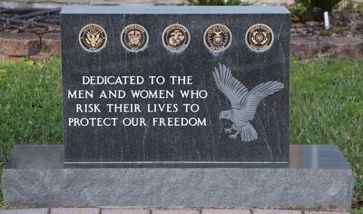 Veterans Memorial Marker. Click for full size. Veterans Memorial Marker image. Click for full size.
