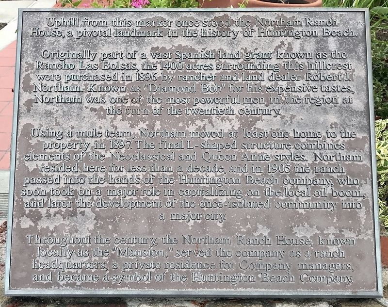 Norrham Ranch House Marker image. Click for full size.