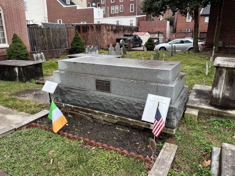 Commodore John Barry Marker image. Click for full size.