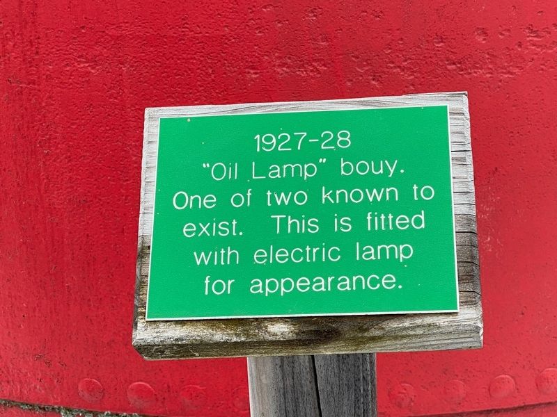 "Oil Lamp" Buoy Marker image. Click for full size.