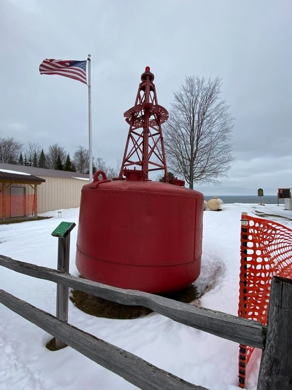 "Oil Lamp" Buoy Marker image. Click for full size.