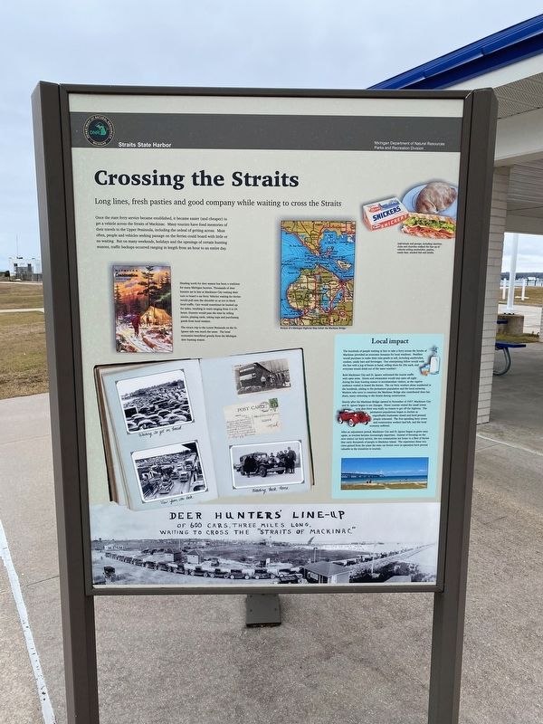 Crossing the Straits Marker. Click for full size. Crossing the Straits Marker image. Click for full size.