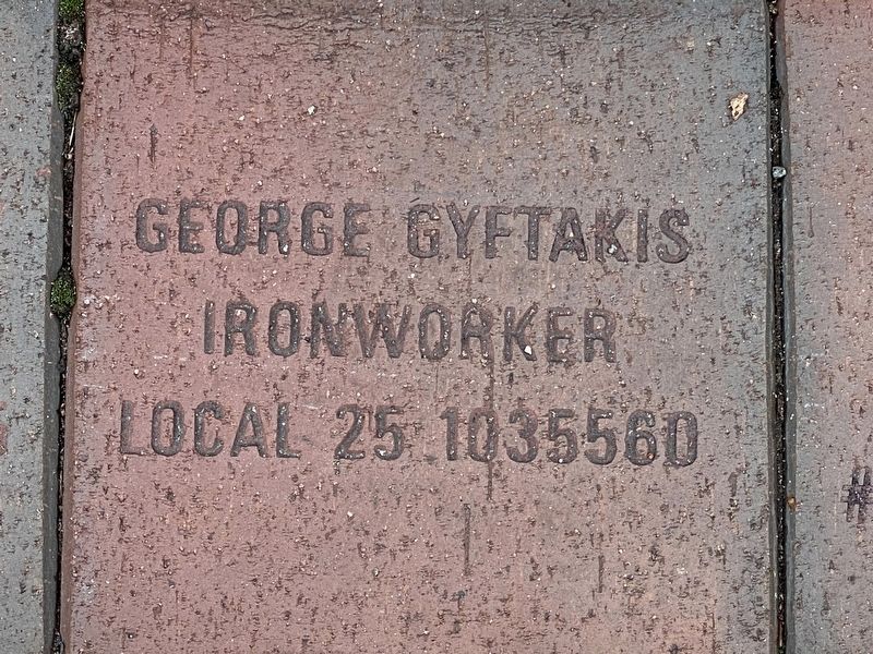 Donated Brick Paver. Click for full size. Donated Brick Paver image. Click for full size.