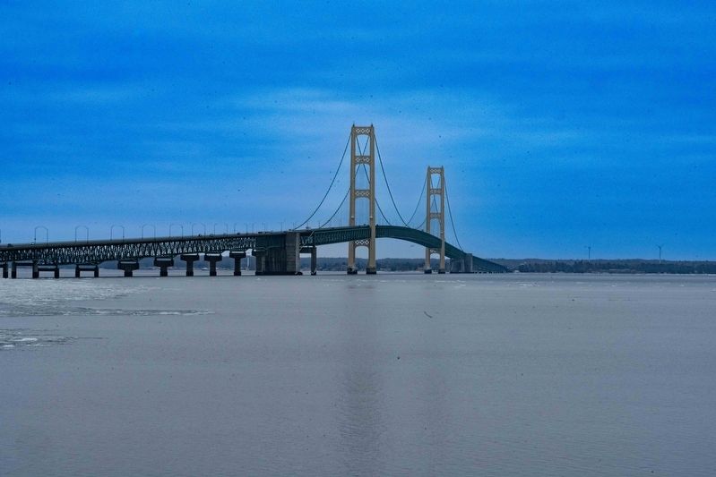 Mackinac Bridge. Click for full size. Mackinac Bridge image. Click for full size.