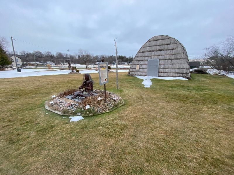 Anishinaabe Medicine Man Marker image. Click for full size.