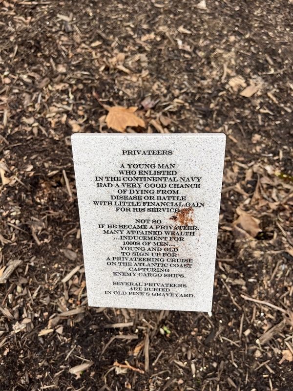 Privateers Marker. Click for full size. Privateers Marker image. Click for full size.