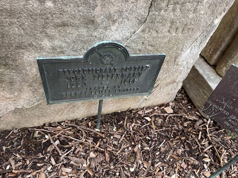 John Tittermary Marker. Click for full size. John Tittermary Marker image. Click for full size.