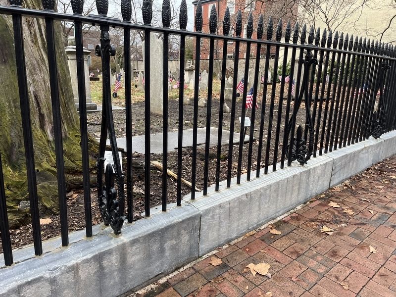 Nature defined this sculpted stance of Rev. George Duffield… Marker. Click for full size. Nature defined this sculpted stance of Rev. George Duffield… Marker image. Click for full size.