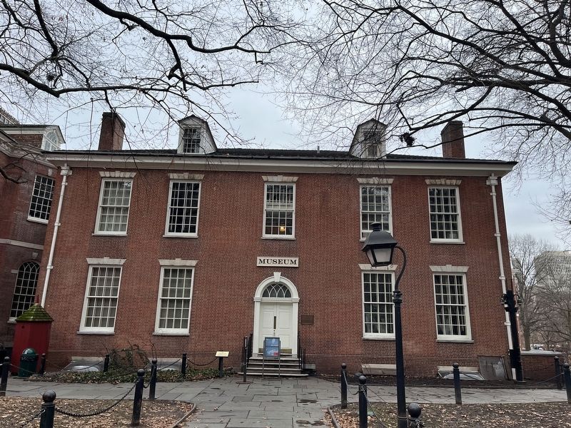 American Philosophical Society Hall image. Click for full size.