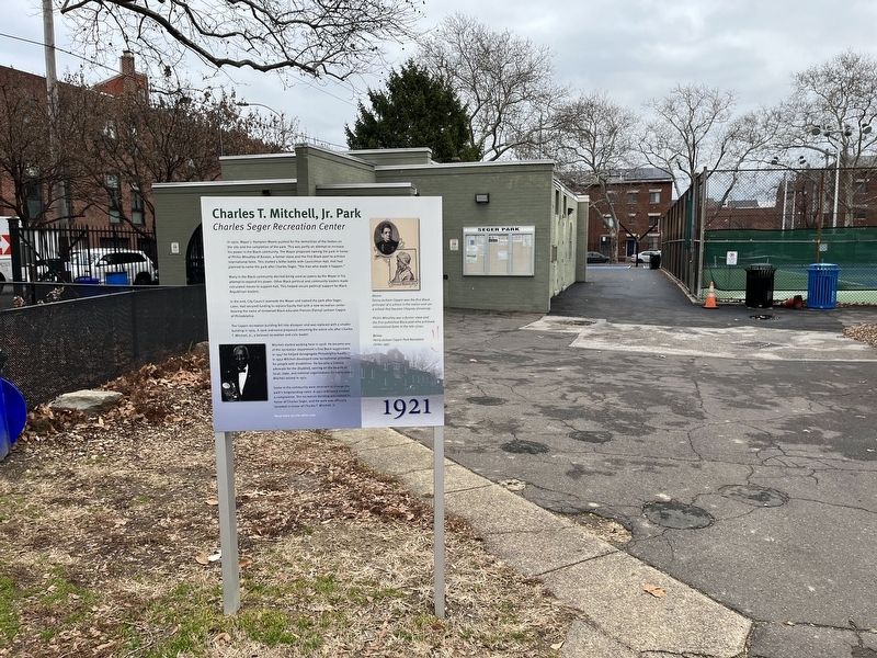 Charles T. Mitchell, Jr. Park Marker image. Click for full size.