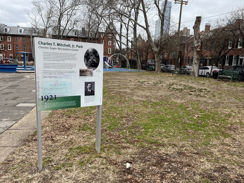 Charles T. Mitchell, Jr. Park Marker image. Click for full size.