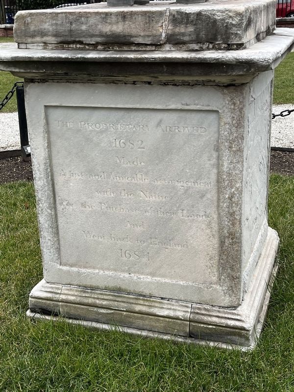 William Penn Marker. Click for full size. William Penn Marker image. Click for full size.