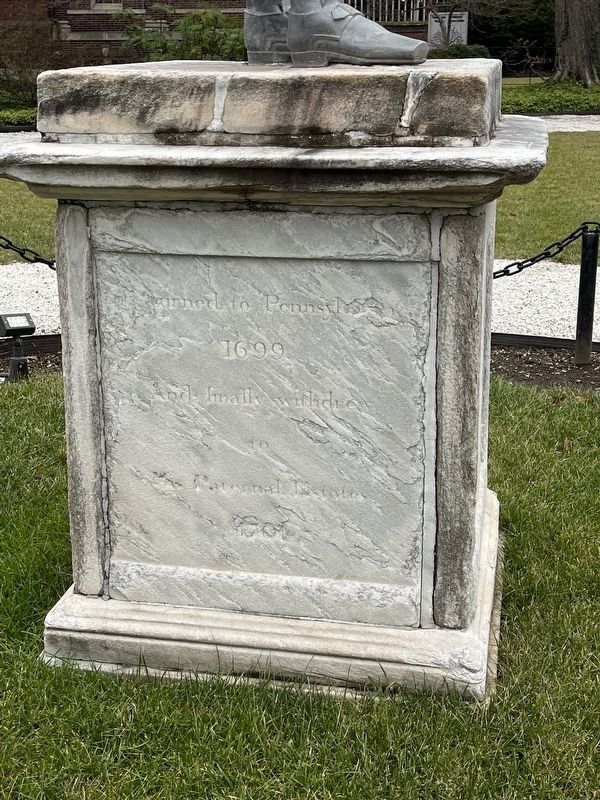 William Penn Marker. Click for full size. William Penn Marker image. Click for full size.