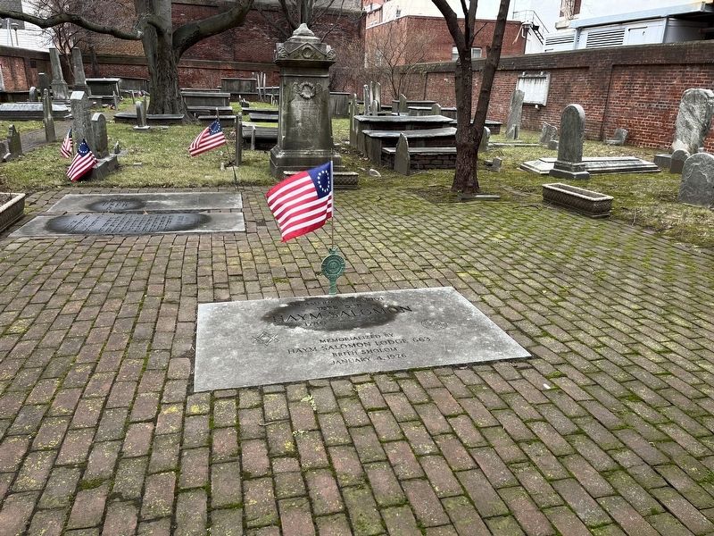 Haym Salomon Marker. Click for full size. Haym Salomon Marker image. Click for full size.