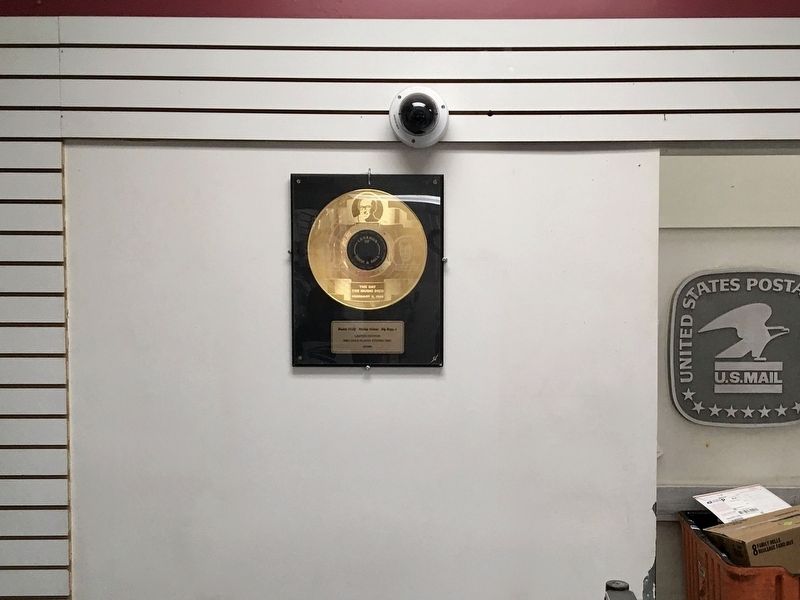 The Day The Music Died Gold Record. Click for full size. The Day The Music Died Gold Record image. Click for full size.