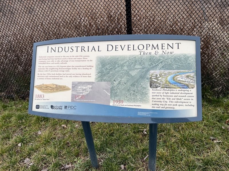 Industrial Development Marker image. Click for full size.