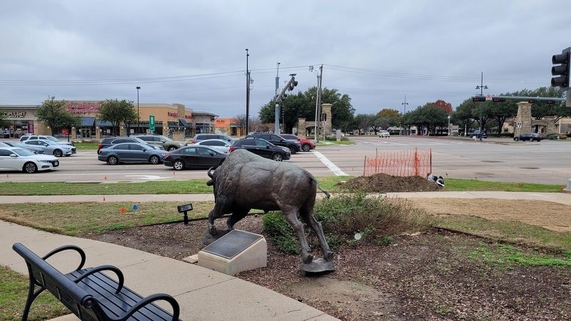 The view of American Bison and Marker along the intersection. Click for full size. The view of American Bison and Marker along the intersection image. Click for full size.