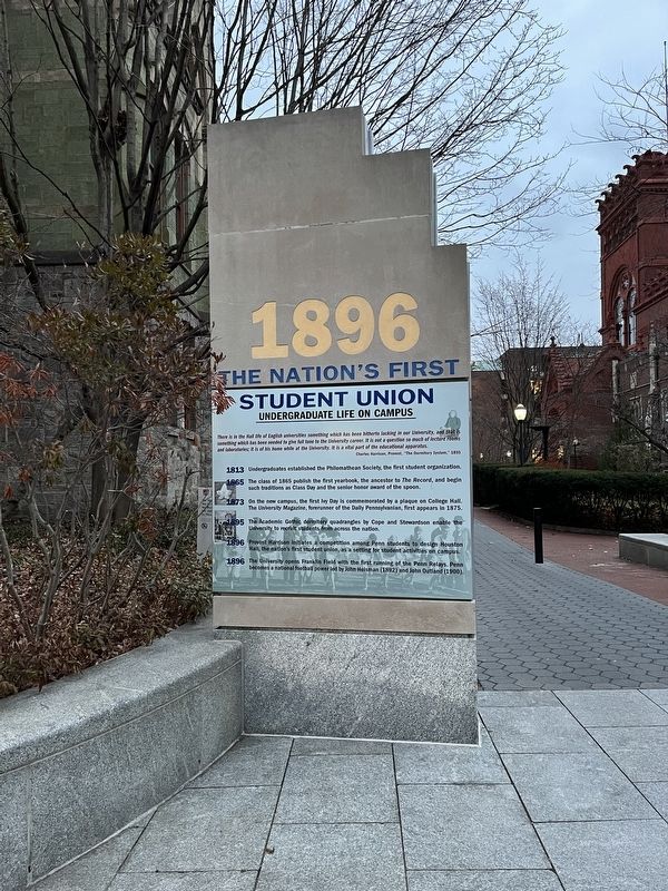 1896 Marker. Click for full size. 1896 Marker image. Click for full size.