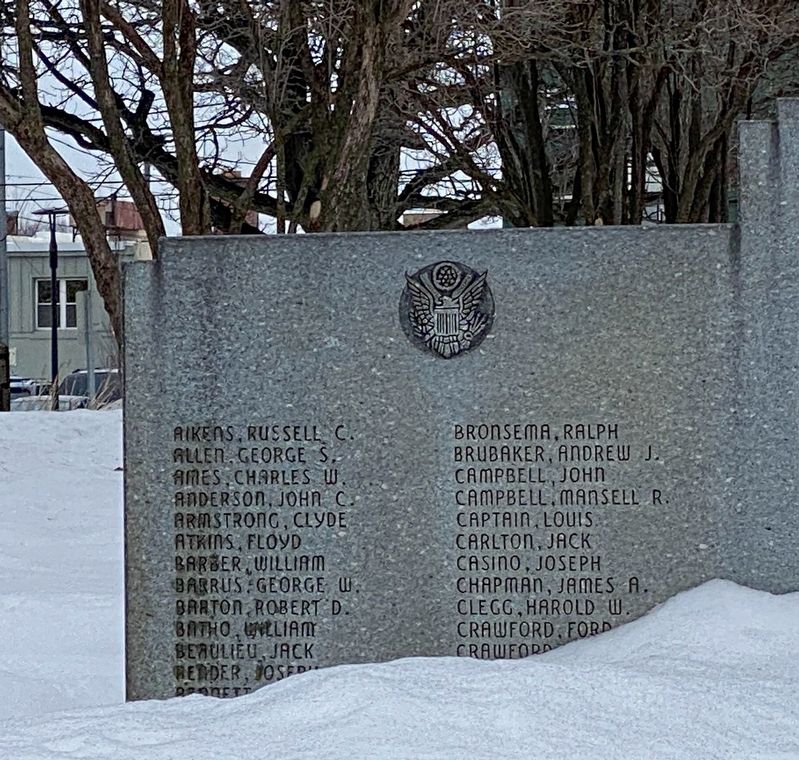 Chippewa County World War II Memorial image. Click for full size.