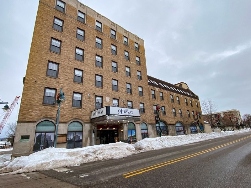 Ojibway Hotel. Click for full size. Ojibway Hotel image. Click for full size.