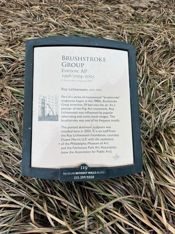 Brushstroke Group Marker. Click for full size. Brushstroke Group Marker image. Click for full size.