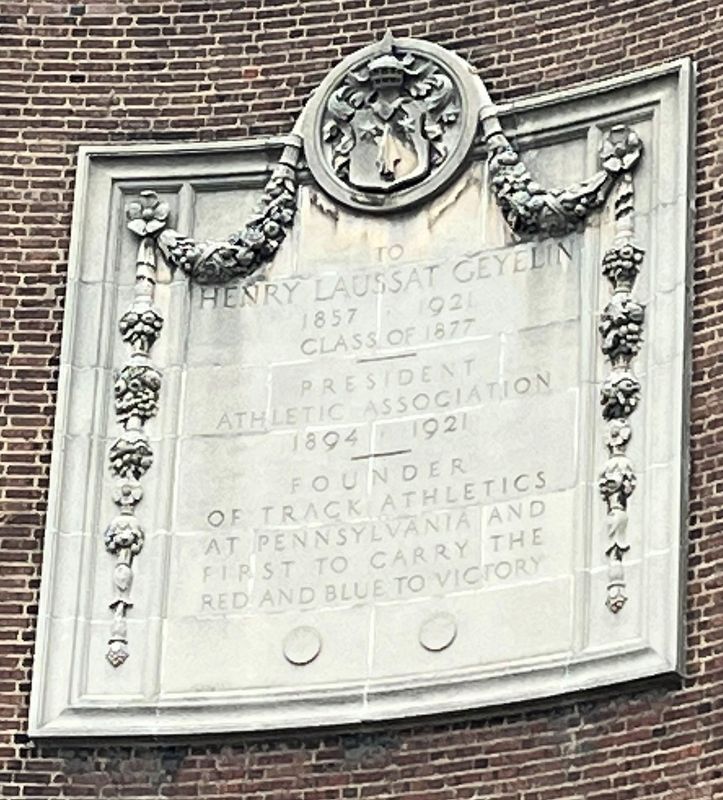 To Henry Laussat Geyelin Marker image. Click for full size.