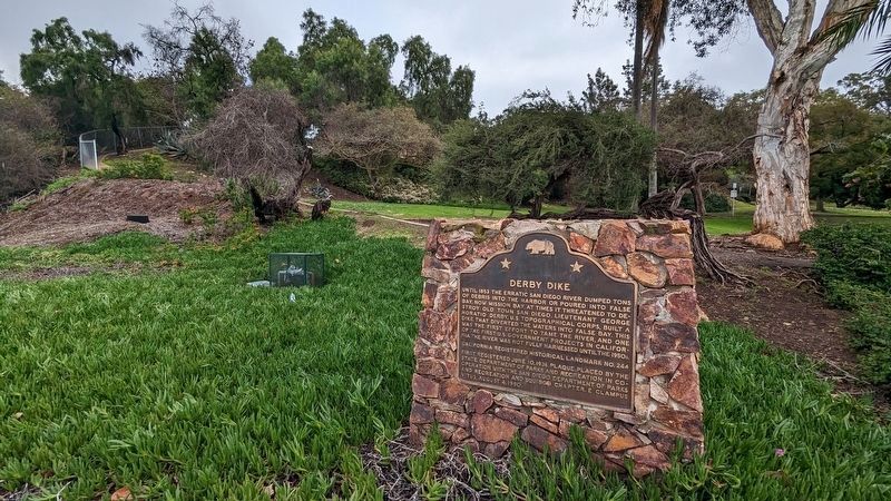 Derby Dike Marker image. Click for full size.