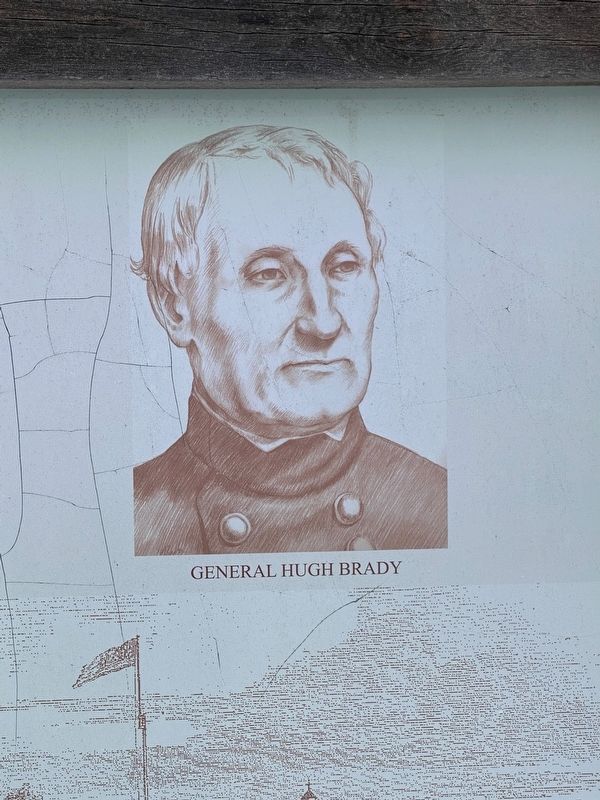 General Hugh Brady image. Click for full size.