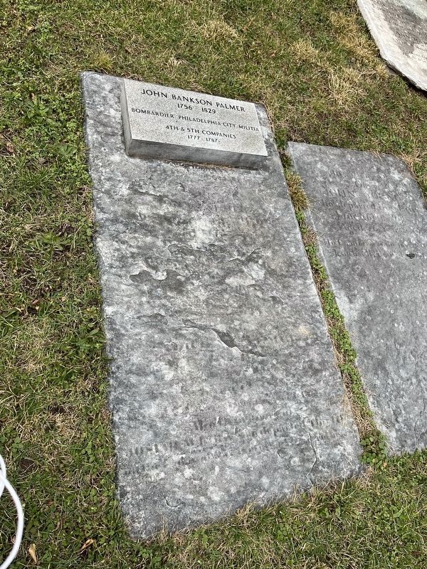 John Bankson Palmer Grave Site. Click for full size. John Bankson Palmer Grave Site image. Click for full size.