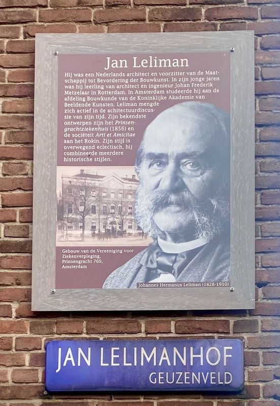 Jan Leliman Marker. Click for full size. Jan Leliman Marker image. Click for full size.