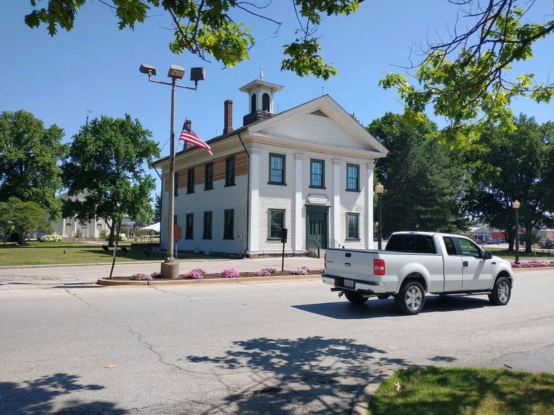 Old Town Hall and Academy image. Click for full size.