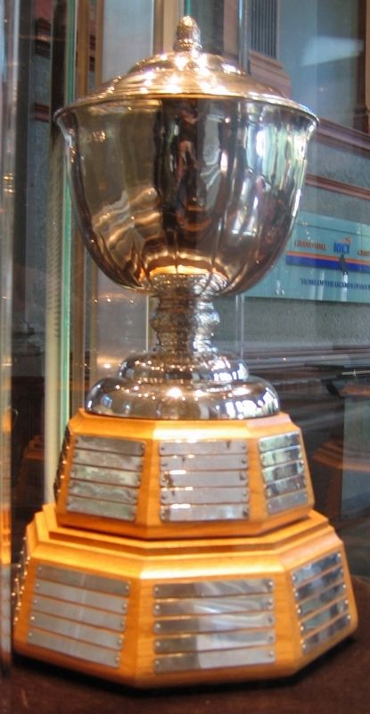 Norris Trophy. Click for full size. Norris Trophy image. Click for full size.