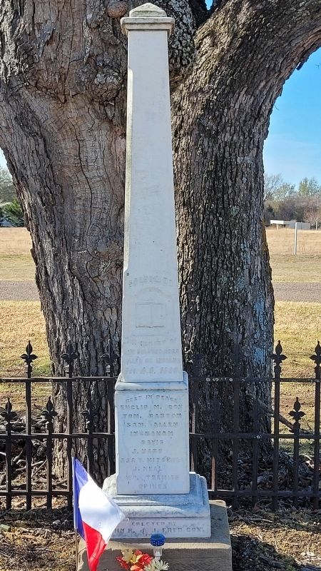 Battle Creek Massacre Memorial Monument image. Click for full size.