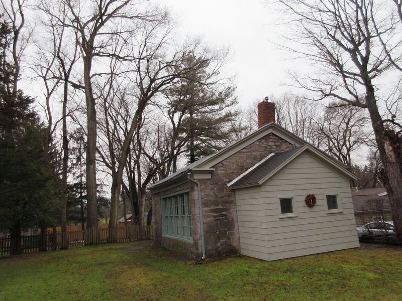 One-Room School Marker and Building. Click for full size. One-Room School Marker and Building image. Click for full size.