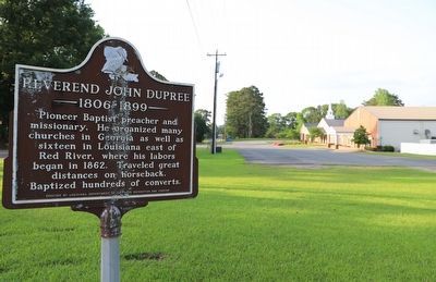 Reverend John Dupree Marker image. Click for full size.