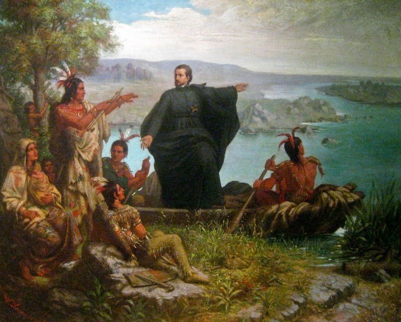 Father Marquette. Click for full size. Father Marquette image. Click for full size.