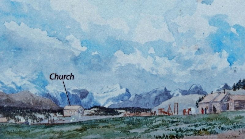 Marker detail: Morleyville 1876. Click for full size. Marker detail: Morleyville 1876 image. Click for full size.